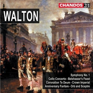 Walton - Symphony No 1 / Cello Concerto i gruppen CD / Klassisk hos Bengans Skivbutik AB (5593588)