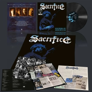 Sacrifice - Soldiers Of Misfortune (Black Vinyl i gruppen VINYL / Metal hos Bengans Skivbutik AB (5594265)
