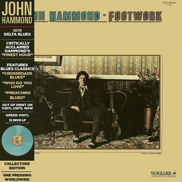 John Paul Hammond - Footwork i gruppen VINYL / Blues hos Bengans Skivbutik AB (5594452)
