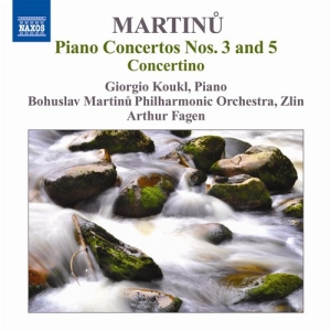 Martinu - Piano Concertos 3 & 5 i gruppen CD hos Bengans Skivbutik AB (559741)
