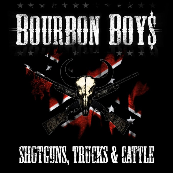 Bourbon Boys - Shotguns, Trucks & Cattle i gruppen CD / Rock hos Bengans Skivbutik AB (560103)