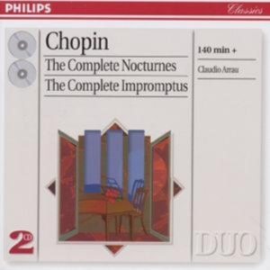 Chopin - Nocturner & Impromptus i gruppen CD / Klassisk hos Bengans Skivbutik AB (560504)