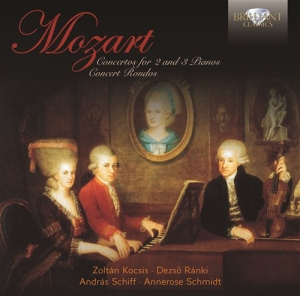 Mozart - Concertos For 2&3 Pianos i gruppen CD / Klassisk hos Bengans Skivbutik AB (561411)
