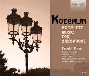 Koechlin - Complete Music For Saxophone i gruppen CD hos Bengans Skivbutik AB (561417)