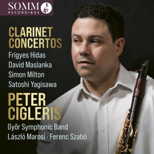Peter Cigleris - Clarinet Concertos i gruppen CD hos Bengans Skivbutik AB (5626601)
