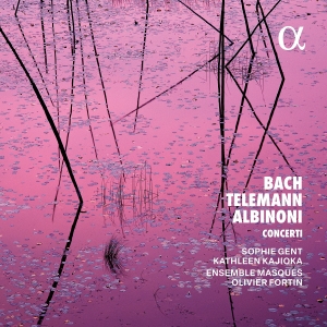 Ensemble Masques - Bach, Telemann & Albinoni: Concerti i gruppen CD / Kommende / Klassisk hos Bengans Skivbutik AB (5626613)