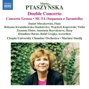 Marta Ptaszynska - Double Concerto Concerto Grosso S i gruppen CD / Kommende / Klassisk hos Bengans Skivbutik AB (5626655)