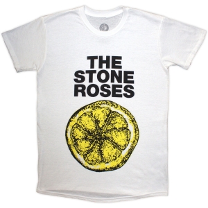 Stone Roses - Lemon 1989 Tour Uni Wht T-Shirt i gruppen MERCHANDISE / T-shirt / Kommende / Pop-Rock hos Bengans Skivbutik AB (5626794r)