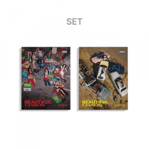 Katseye - Beautiful Chaos (Set Ver.) + Ws i gruppen CD / Kommende / K-Pop hos Bengans Skivbutik AB (5626908)