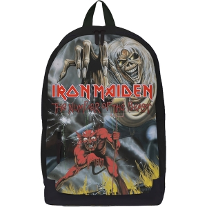 Iron Maiden  - Number Of The Beast Backpack i gruppen MERCHANDISE / Merch / Nyheter / Pop-Rock hos Bengans Skivbutik AB (5627002)