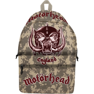 Motorhead - England White Daypack i gruppen MERCHANDISE / Merch / Nyheter / Metal hos Bengans Skivbutik AB (5627024)