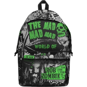 Rob Zombie - Mad Mad World Daypack i gruppen MERCHANDISE / Merch / Nyheter / Metal hos Bengans Skivbutik AB (5627037)