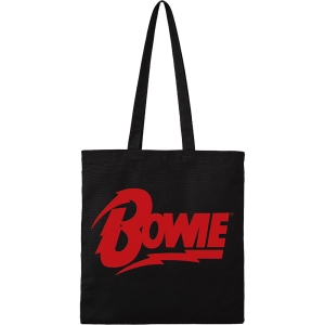 David Bowie - Logo Tote Bag i gruppen MERCHANDISE / Merch / Nyheter / Pop-Rock hos Bengans Skivbutik AB (5627094)