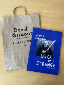 David Gilmour - Luck And Strange Tour 2024 Program i gruppen MERCHANDISE / Merch / Pop-Rock hos Bengans Skivbutik AB (5627726)