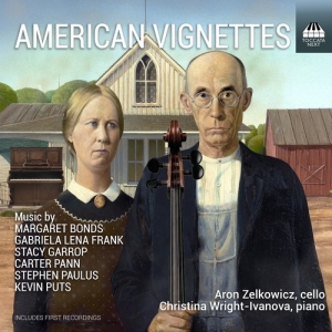 Aron Zelkowicz Christina Wright-Iv - American Vignettes i gruppen CD / Kommende / Klassisk hos Bengans Skivbutik AB (5627768)