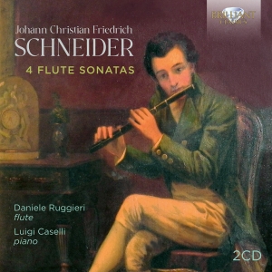 Schneider J C F - 4 Flute Sonatas i gruppen CD / Kommende / Klassisk hos Bengans Skivbutik AB (5627808)