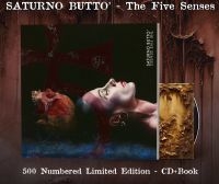 Saturno Butto - Five Senses The (Cd + Book) i gruppen CD / Kommende / Pop-Rock hos Bengans Skivbutik AB (5627820)