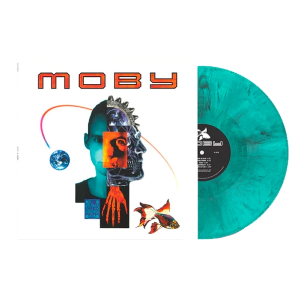 Moby - Moby (Black, White and Blue Marbled Limited Edition) i gruppen VI TIPSER / Way Out West 2026 hos Bengans Skivbutik AB (5628117)