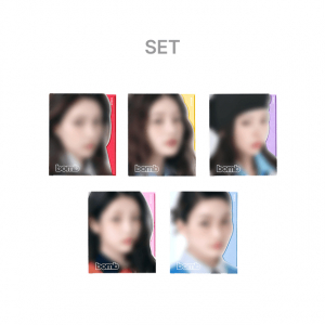 Illit - Bomb  (Set) (Gllit Ver.) + Ws i gruppen Minishops / K-Pop Minishops / Illit hos Bengans Skivbutik AB (5628147)
