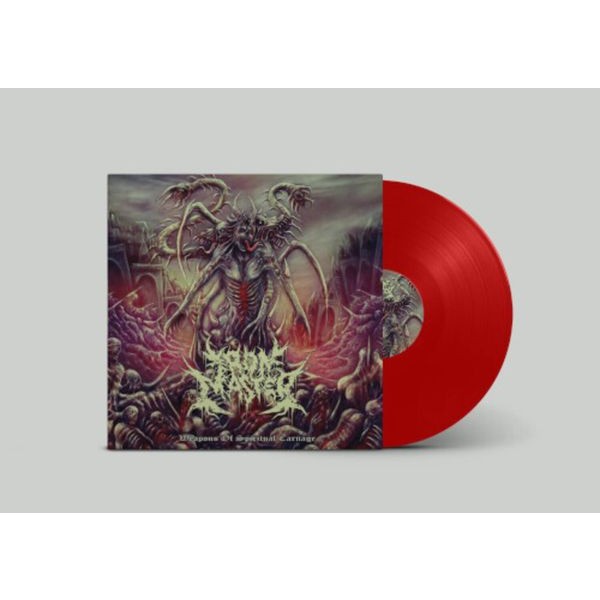 Ironmaster - Weapons Of Spiritual Carnage (Red V i gruppen VINYL / Metal hos Bengans Skivbutik AB (5628512)