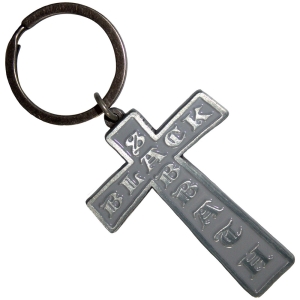 Black Sabbath - Cross Keychain i gruppen MERCHANDISE / Merch / Metal hos Bengans Skivbutik AB (5628573)