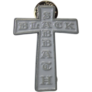 Black Sabbath - Cross Pin Badge i gruppen MERCHANDISE / Merch / Metal hos Bengans Skivbutik AB (5628574)