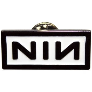 Nine Inch Nails - Logo Pin Badge i gruppen MERCHANDISE / Merch / Pop-Rock hos Bengans Skivbutik AB (5628580)