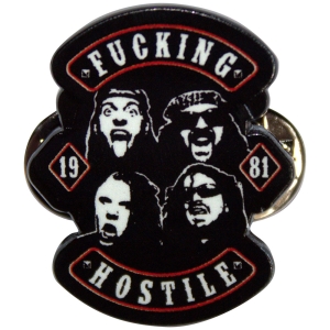 Pantera - Hostile Pin Badge i gruppen MERCHANDISE / Merch / Metal hos Bengans Skivbutik AB (5628596)