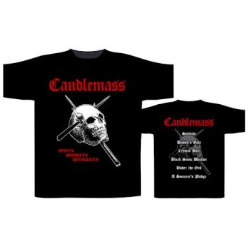Candlemass - T/S Epicus Doomicus Metallicus (L) i gruppen MERCHANDISE / T-shirt / Heavy Metal hos Bengans Skivbutik AB (5628725r)
