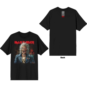 Iron Maiden - Est. 1975 Eddie Scream Portrait Uni Bl T-Shirt i gruppen MERCHANDISE / T-shirt / Metal hos Bengans Skivbutik AB (5628728r)