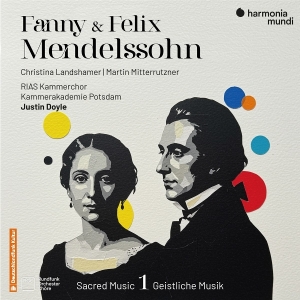 Rias Kammerchor Berlin & Kammerakademie Potsdam & Justin Doyle & Christina Landshamer - Fanny & Felix Mendelssohn: Sacred Music 1 i gruppen VI TIPSER / Fredagsutgivelser / 2025-07-11 hos Bengans Skivbutik AB (5629090)