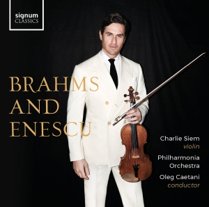 Charlie Siem Philharmonia Orchestr - Brahms And Enescu i gruppen CD / Kommende / Klassisk hos Bengans Skivbutik AB (5629216)