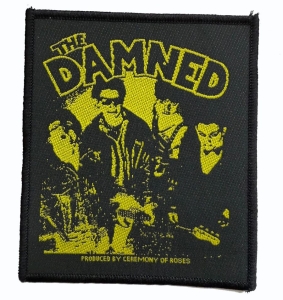 Damned The - Patch Young, Hot, Loud And Stiff (1 i gruppen MERCHANDISE / Tøypatch / hos Bengans Skivbutik AB (5629491)