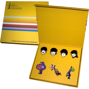 Beatles - Yellow Submarine Characters - Pin Badge Set i gruppen MERCHANDISE / Merch / Kommende / Pop-Rock hos Bengans Skivbutik AB (5629496)