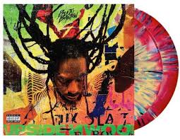Buju Banton - Upside Down 2020 -Red/Orange & Black Splatter i gruppen -Start SVSN hos Bengans Skivbutik AB (5629749)