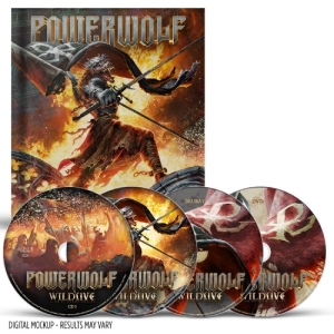 Powerwolf - Wildlive (Live At Olympiahalle) i gruppen Musikk / CD+Blu-ray / Kommende / Metal hos Bengans Skivbutik AB (5629939)
