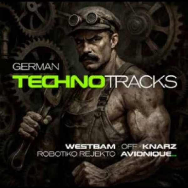 Various Artists - German Techno Tracks i gruppen CD / Toppselgere hos Bengans Skivbutik AB (5630099)