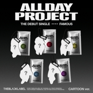 Allday Project - Famous (Cartoon Ver.) (Random Ver.) i gruppen MERCHANDISE / Merch+Code / Kommende / K-Pop hos Bengans Skivbutik AB (5630204)