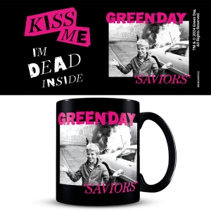 Green Day - Saviors Black Pod Mug i gruppen MERCHANDISE / Merch / Pop-Rock hos Bengans Skivbutik AB (5630226)