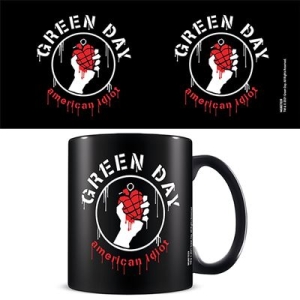 Green Day - American Idiot Black Mug i gruppen MERCHANDISE / Merch / Pop-Rock hos Bengans Skivbutik AB (5630232)