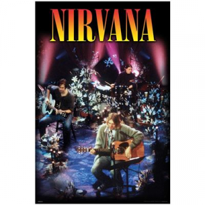 Nirvana - Unplugged Maxi Poster i gruppen MERCHANDISE / Merch / Pop-Rock hos Bengans Skivbutik AB (5630234)