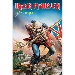 Iron Maiden - Trooper 91,5 X 61 Cm i gruppen MERCHANDISE / Poster / Heavy Metal hos Bengans Skivbutik AB (5630235)