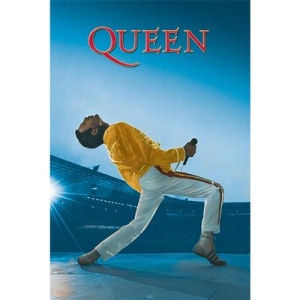 Queen - Live At Wembley  91,5 X 61 Cm i gruppen MERCHANDISE / Poster /  hos Bengans Skivbutik AB (5630237)