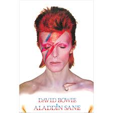 David Bowie  - Aladdin Sane  91,5 X 61 Cm i gruppen MERCHANDISE / Poster /  hos Bengans Skivbutik AB (5630238)