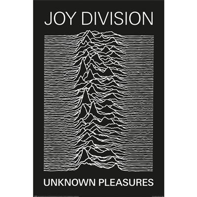Joy Division - Unknown Pleasures 91,5 X 61 Cm i gruppen MERCHANDISE / Poster / Pop-Rock hos Bengans Skivbutik AB (5630266)