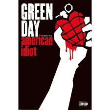 Green Day - American Idiot Album Maxi Poster i gruppen MERCHANDISE / Merch / Pop-Rock hos Bengans Skivbutik AB (5630271)
