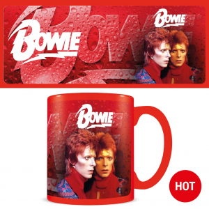 David Bowie - Bolt Heat Change Mug i gruppen MERCHANDISE / Merch / Pop-Rock hos Bengans Skivbutik AB (5630274)