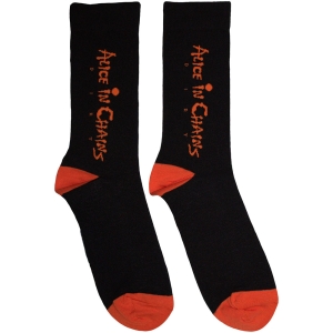 Alice In Chains - Logo Uni Bl Socks i gruppen MERCHANDISE / Merch / Nyheter / Pop-Rock hos Bengans Skivbutik AB (5630385)