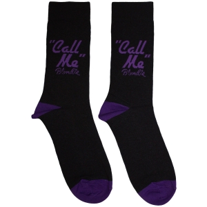 Blondie - Call Me Uni Bl Socks i gruppen MERCHANDISE / Merch / Nyheter / Pop-Rock hos Bengans Skivbutik AB (5630390)