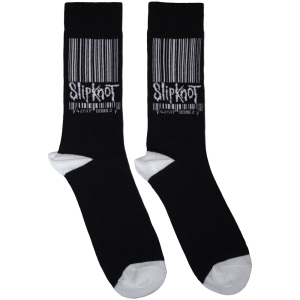 Slipknot - Large Barcode Logo Uni Bl Socks i gruppen MERCHANDISE / Merch / Nyheter / Metal hos Bengans Skivbutik AB (5630399)
